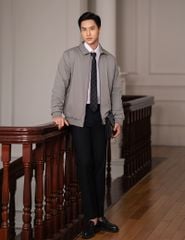 Áo khoác nam lót lông cổ bẻ