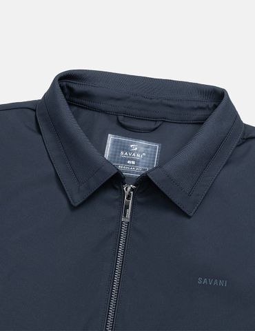 Áo khoác nam lót lông cổ bẻ