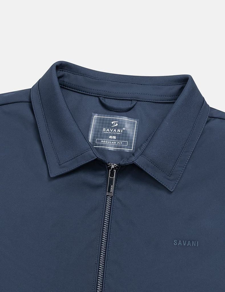 Áo khoác nam lót lông cổ bẻ