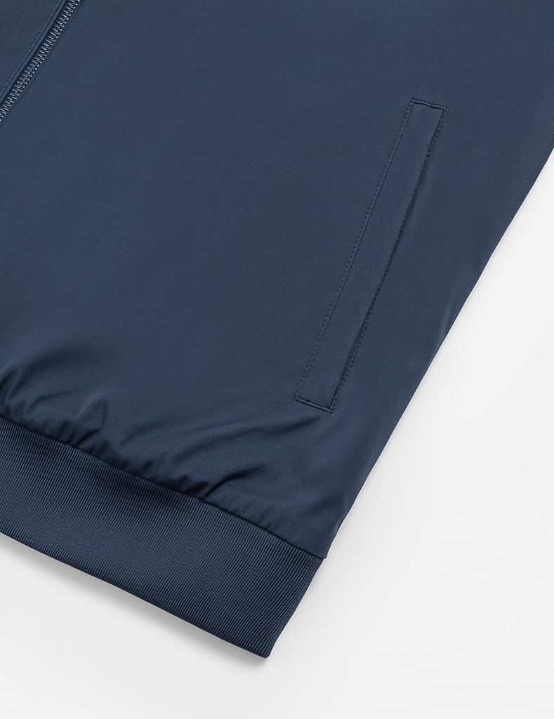 Áo khoác nam lót lông cổ bẻ