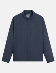 Áo khoác nam lót lông cổ dựng logo ngực