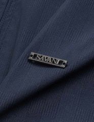 Áo khoác nam lót lông cổ dựng logo ngực