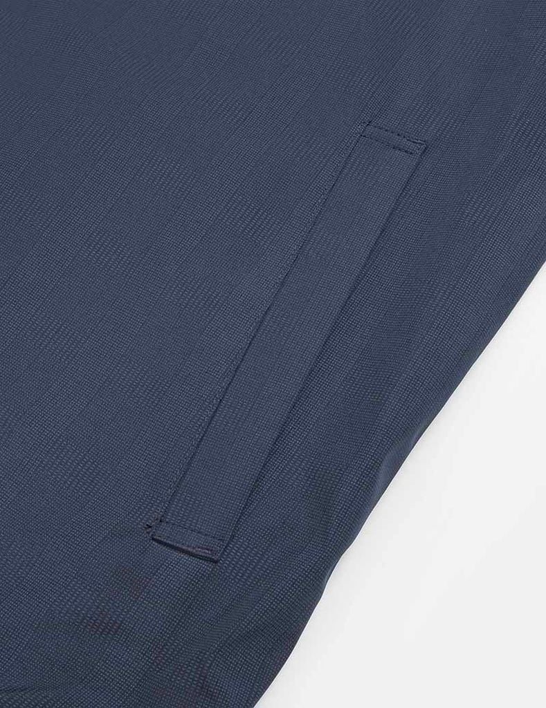 Áo khoác nam lót lông cổ dựng logo ngực