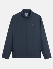 Áo khoác nam lót lông cổ dựng logo ngực