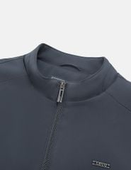 Áo khoác lót lông nam đính logo trước ngực