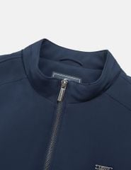 Áo khoác lót lông nam đính logo trước ngực