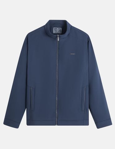 Áo khoác lót lông nam đính logo trước ngực