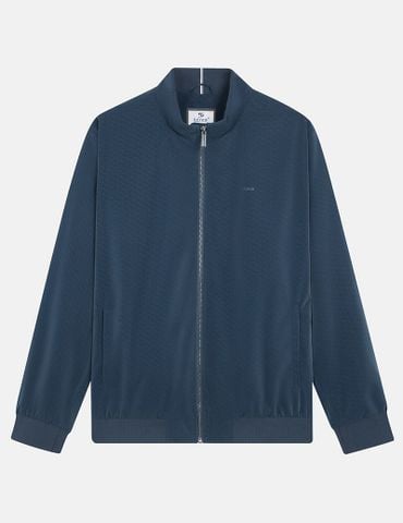 Áo khoác cổ đứng nam in logo trước ngực