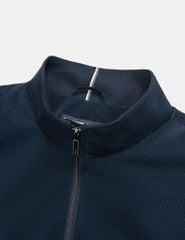 Áo khoác cổ đứng nam in logo trước ngực