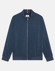 Áo khoác cổ đứng nam in logo trước ngực