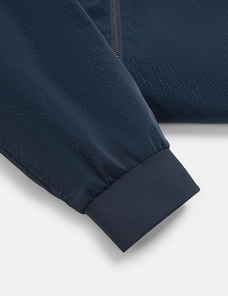 Áo khoác cổ đứng nam in logo trước ngực