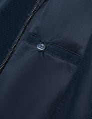 Áo khoác cổ đứng nam in logo trước ngực