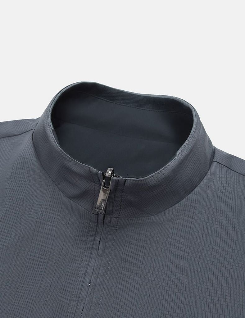 Áo khoác cổ dựng nam lót thường 2 mặt