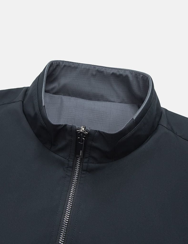 Áo khoác cổ dựng nam lót thường 2 mặt