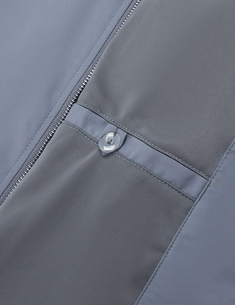 Áo khoác nam lót thường cổ bomber logo trước ngực