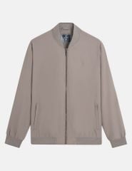 Áo khoác nam lót thường cổ bomber logo trước ngực