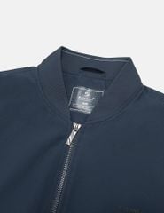 Áo khoác nam lót thường cổ bomber logo trước ngực