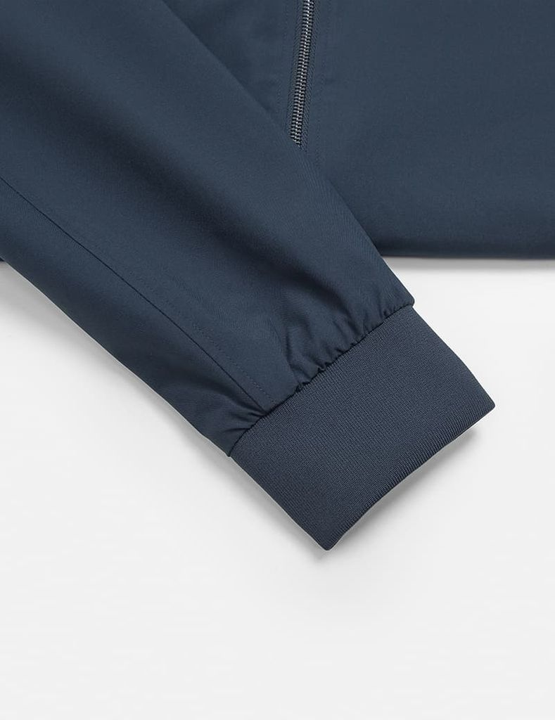 Áo khoác nam lót thường cổ bomber logo trước ngực