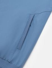 Áo khoác nam lót thường cổ đứng đính logo trước ngực