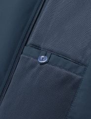 Áo khoác nam lót thường cổ đứng đính logo trước ngực