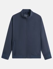 Áo khoác nam lót thường cổ đứng đính logo trước ngực