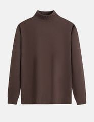 Áo len cổ cao nam