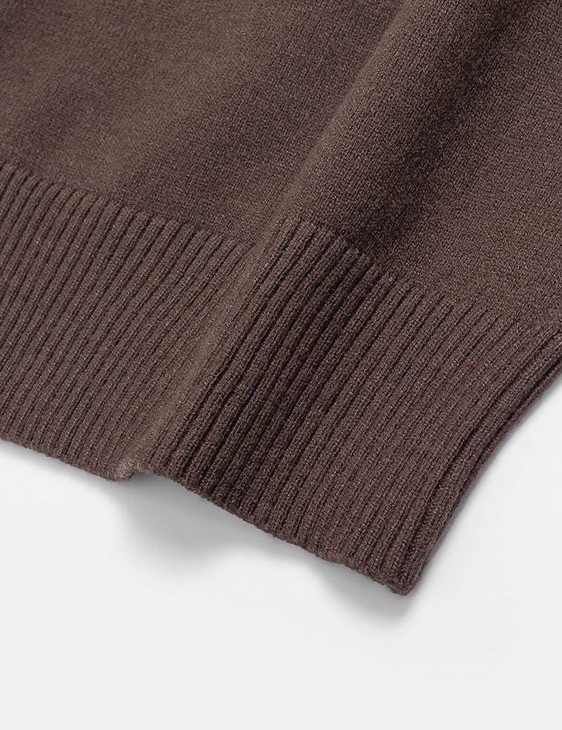 Áo len cổ cao nam