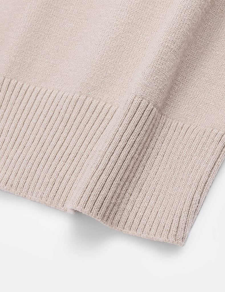 Áo len cổ cao nam