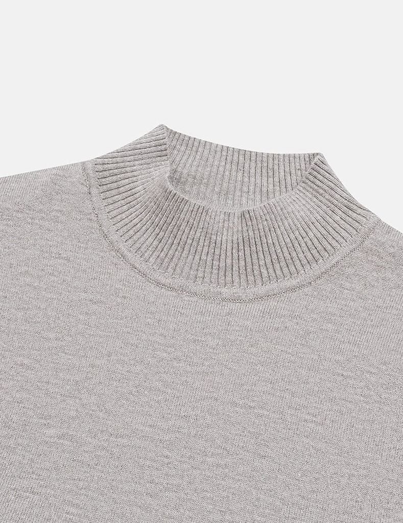 Áo len cổ cao nam