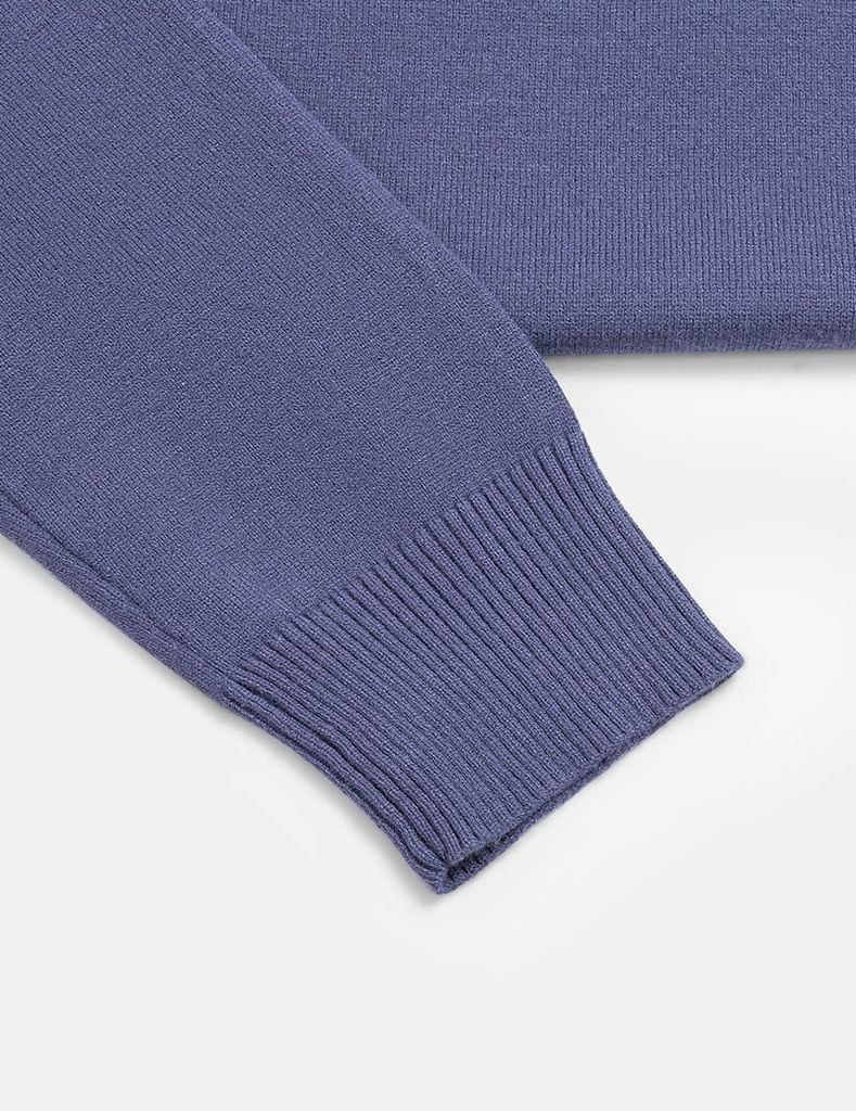 Áo len cổ cao nam