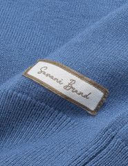 Áo len cổ tròn nam phối màu