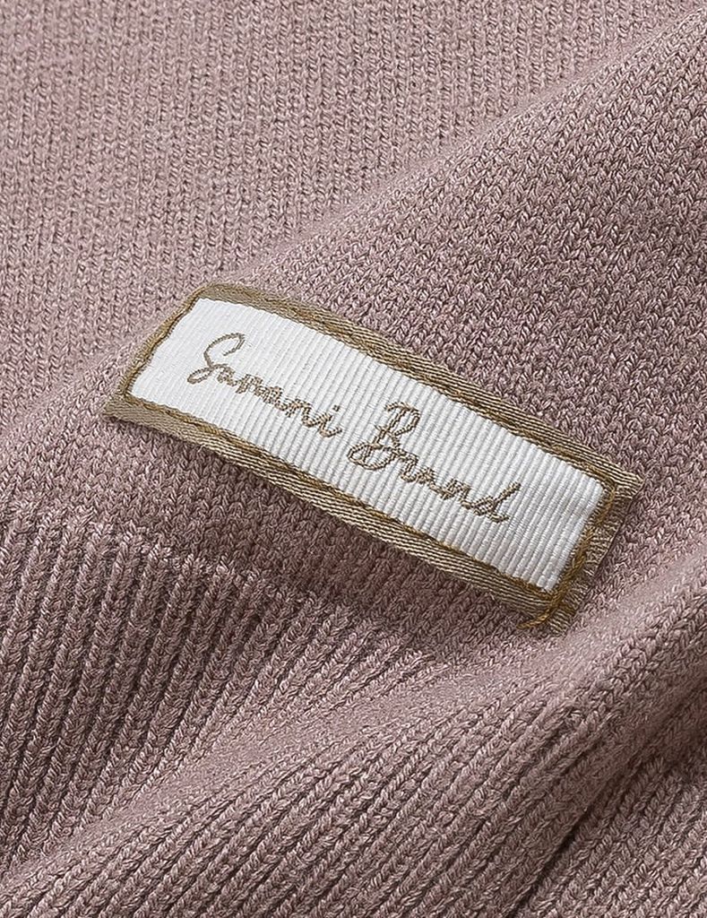 Áo len cổ tròn nam phối màu