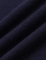 Áo len cổ tròn nam phối màu