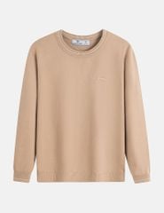 Áo len cổ tròn nam line cổ tay áo