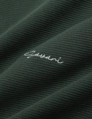 Áo nỉ cổ tròn nam in hai tay