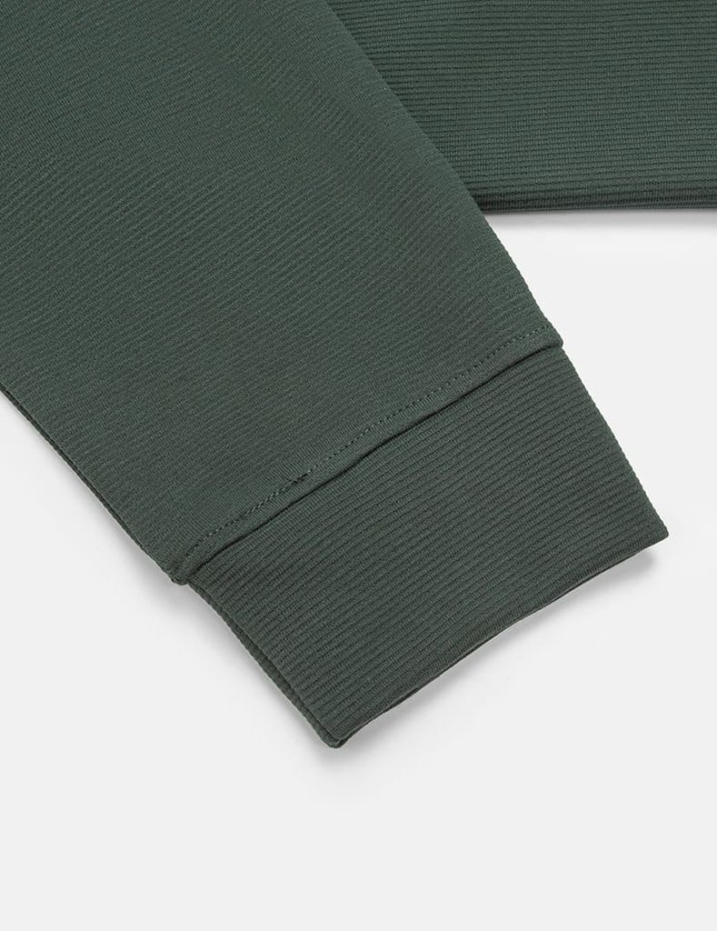 Áo nỉ cổ tròn nam in hai tay