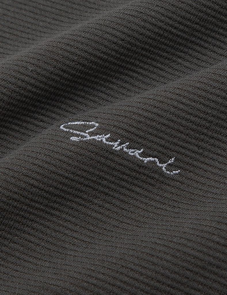 Áo nỉ cổ tròn nam in hai tay