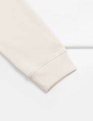 Áo nỉ nam cổ tròn phối màu thân trước