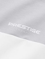 Áo nỉ nam cổ tròn phối màu thân trước