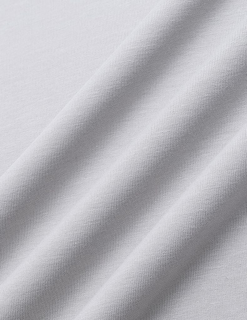 Áo nỉ nam cổ tròn phối màu thân trước