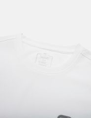 Áo nỉ nam cổ tròn mác cao su ngực