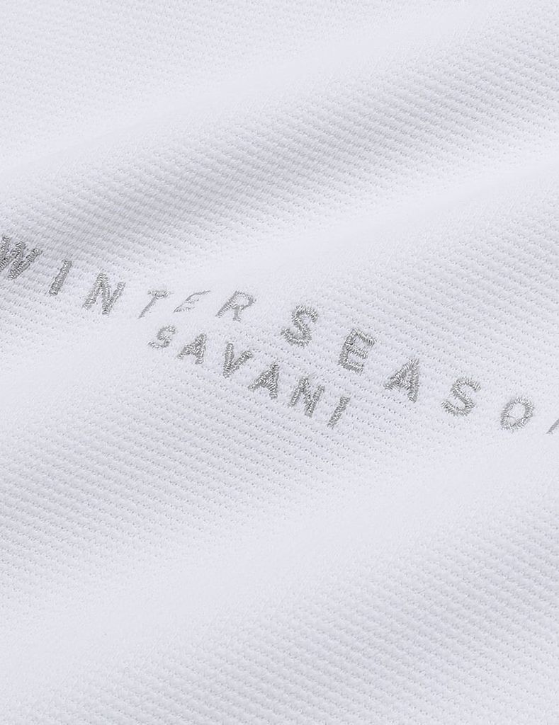 Áo nỉ cổ tròn nam vai phối màu