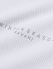 Áo nỉ cổ tròn nam vai phối màu