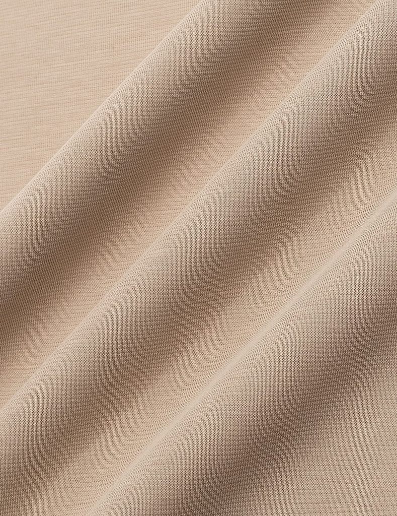 Áo nỉ nam cổ tròn đáp thêu ngực