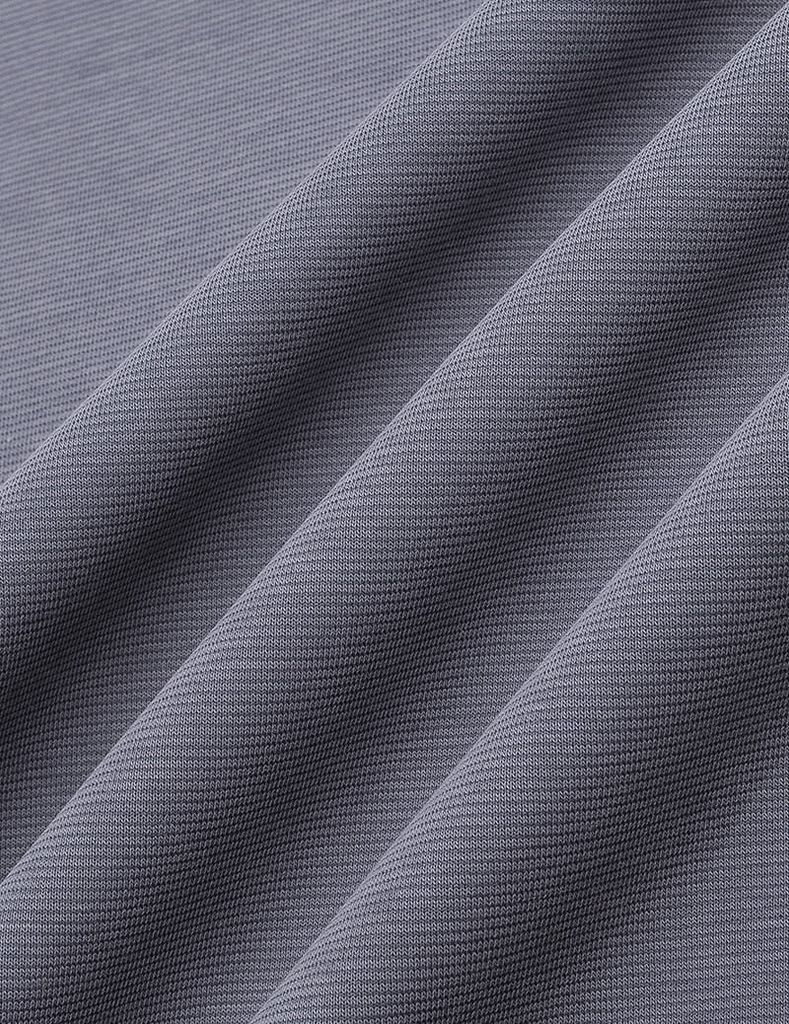 Áo nỉ nam cổ tròn đáp thêu ngực