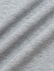 Áo nỉ cổ tròn nam phối thân trên hình in ngang ngực