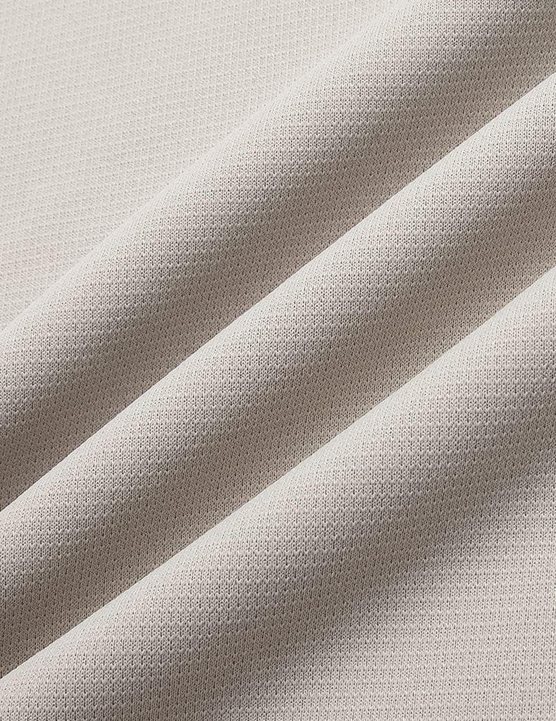 Áo nỉ cổ tròn nam phối lé 2 vai hình in trước ngực