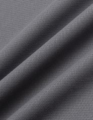 Áo nỉ cổ tròn nam phối lé 2 vai hình in trước ngực