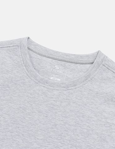 Áo nỉ nam cổ tròn pack cao su