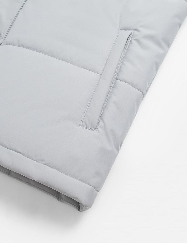 Áo chần bông nam gấu tay dán nhám